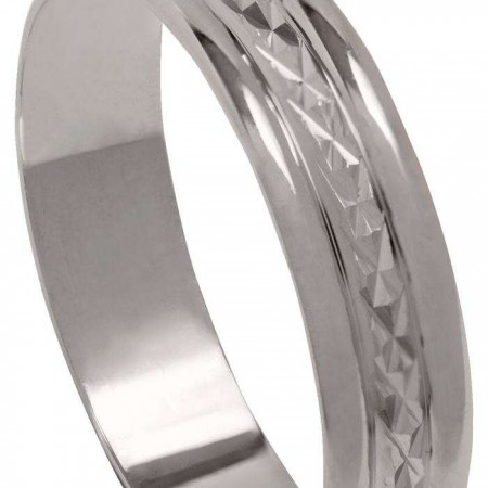 ALIANZA DE BODA EN ORO BLANCO ALIANZA DE BODA EN ORO BLANCO