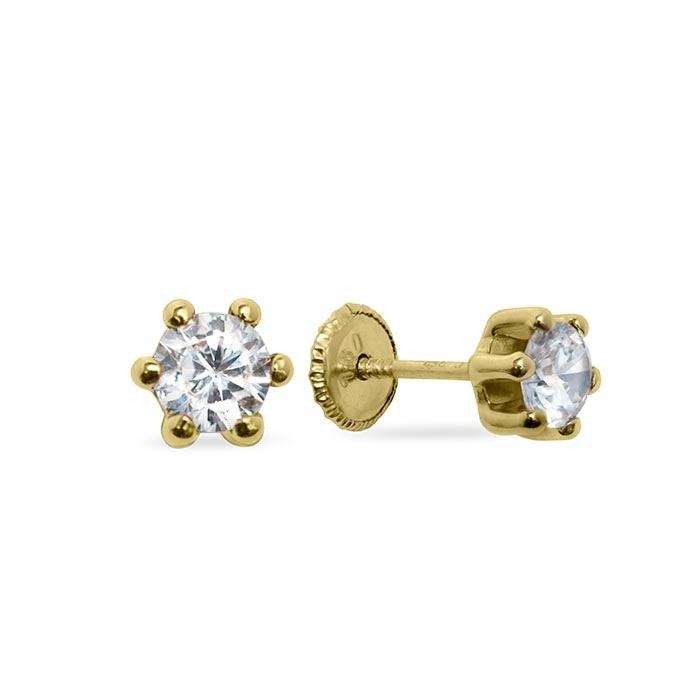 PENDIENTES EN ORO DE 18 QUILATES