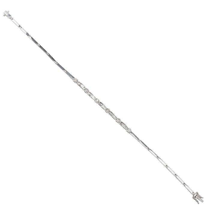PULSERA EN ORO DE 18 QUILATES Y DIAMANTES