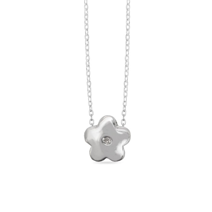 GARGANTILLA ORO BLANCO Y DIAMANTE