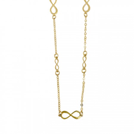 GARGANTILLA EN ORO DE 9 QUILATES