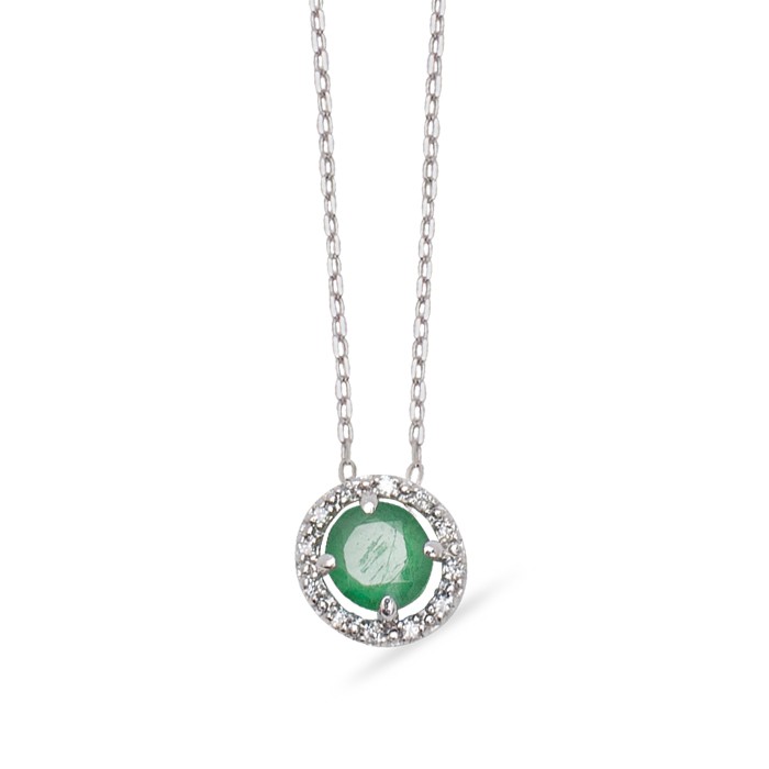 GARGANTILLA EN ORO BLANCO Y DIAMANTES