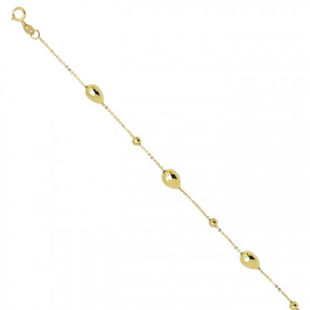 PULSERA EN ORO DE 9 QUILATES