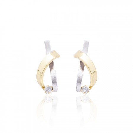 PENDIENTES EN ORO DE 18 QUILATES