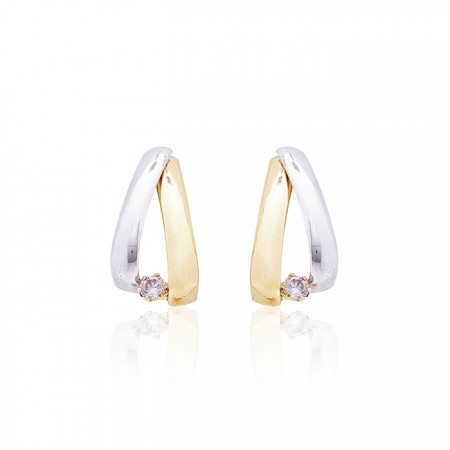 PENDIENTES EN ORO DE 18 QUILATES