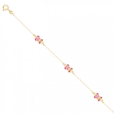 PULSERA EN ORO DE 9 QUILATES